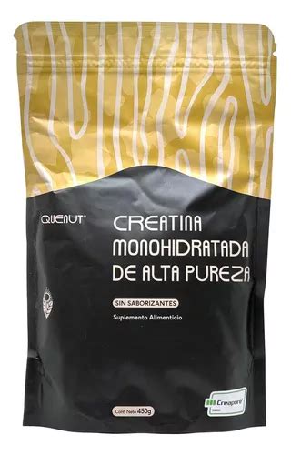 Creatina Creapure Monohidratada De Alta Pureza 450 G Quenut