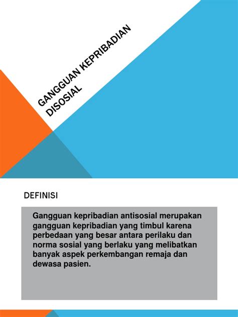 PDF GANGGUAN KEPRIBADIAN DISOSIAL DOKUMEN TIPS