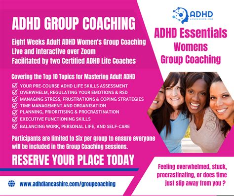 Mastering Adult Adhd Group Coaching Adhd Essentials Group Coaching