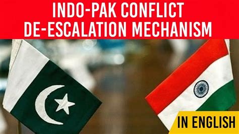 India Pakistan Conflict Deescalation Mechanisms Back Channel Diplomacy