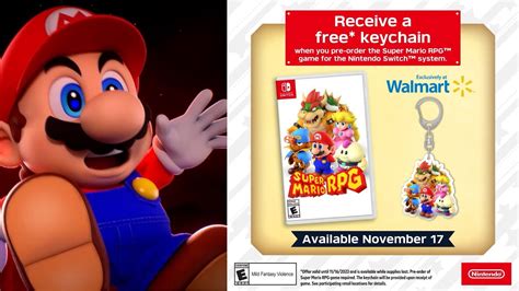 Walmart Exclusive Pre Order Bonus For Super Mario RPG YouTube