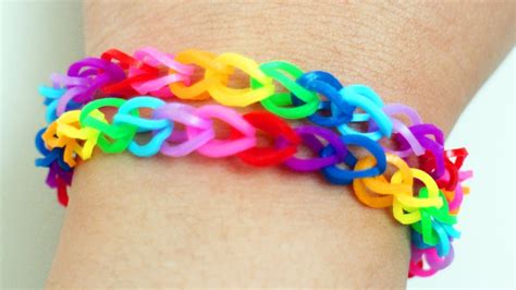 How To Make Rubber Band Bracelets With A Clothing Pin In 3 Minutes