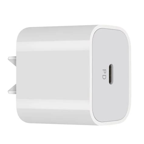 Au Plug Pd 18w Type C Fast Charging Usb Charger For Iphone For Mobile