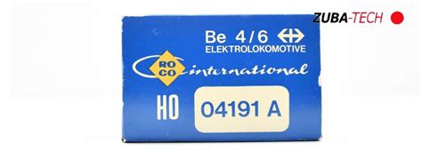 Roco 0419A E Lok Be 4 6 GS SBB Analog Kaufen Auf Ricardo