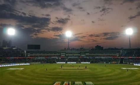 Ban Vs Nz St Odi Shere Bangla National Stadium Dhaka Pitch Venue