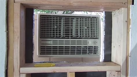 Swamp Cooler Install On Load Bearing Wall Youtube