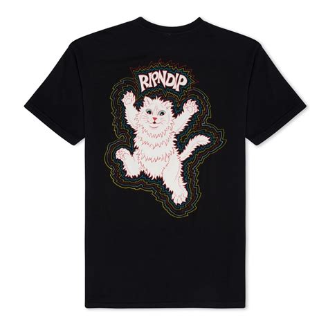 Футболка Ripndip Big Pussy Energy Tee Black купить в Спб в skateshop ru