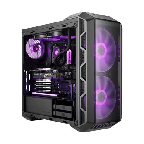 Gabinete Gamer Cooler Master Mastercase H500 Rgb Mid Tower Atx Mcm H500 Ignn S00