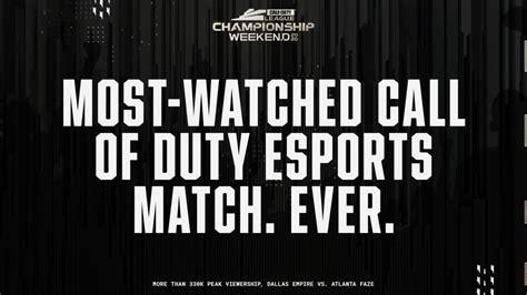 CDL Championship breaks Call of Duty Esports viewership record ...