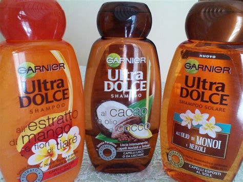 Shampoo Ultra Dolce Garnier Recensione In Mango Dolci Shampoo