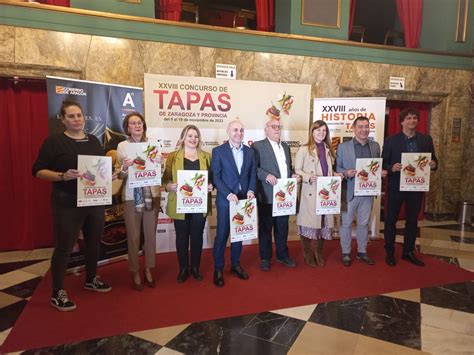 El Concurso De Tapas De Zaragoza Y Provincia Llega Con Varias Novedades