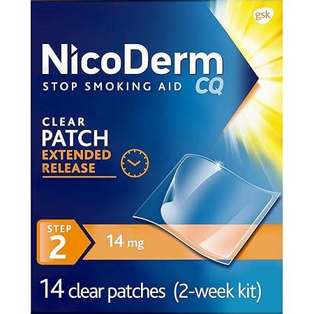 Amazon Nicoderm Cq Step Week Kit Clear Mg Nicotine