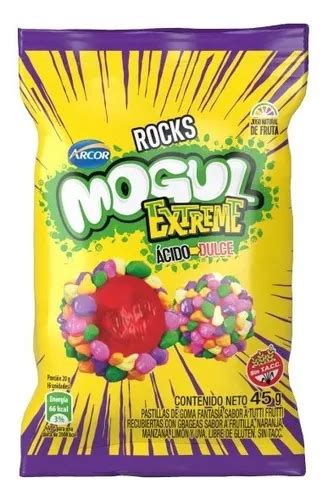 Gomitas Mogul Extreme Rocks Acido Y Dulce Caja X G Sin Tacc