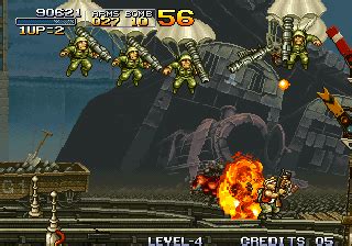 Screenshot Of Metal Slug Super Vehicle 001 Arcade 1996 MobyGames