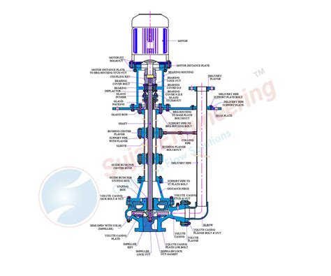 Vertical Centrifugal Pump Diagram