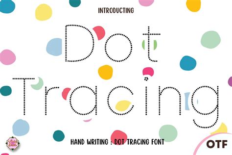 Dot Tracing Font Procreate, Letter Fonts Procreate Designer Fonts ...