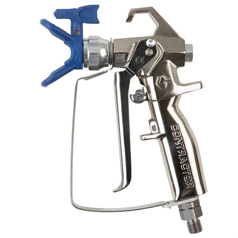 Contractor Airless Spray Gun 4 Finger Trigger RAC X 517 SwitchTip