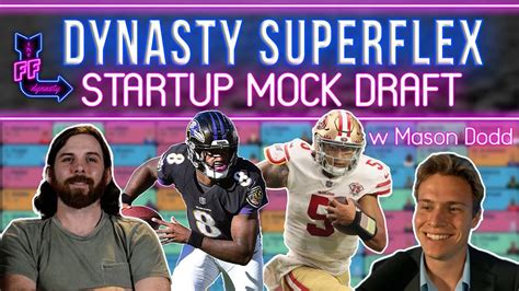 Dynasty SuperFlex Startup Mock Draft W Mason Dodd Of The Flock