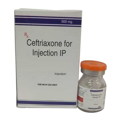 Mg Ceftriaxone Injection Ip At Rs Box Ceftriaxone Sodium