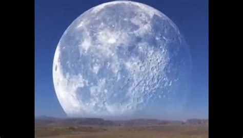 Fact Check Viral Video Of Moon Rising In North Pole Is Computer Generated