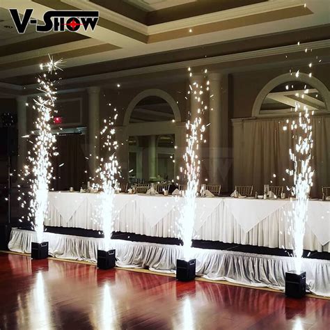 Shipping From USA 2pcs Machine 650w Wedding Firework Machine Cold Spark