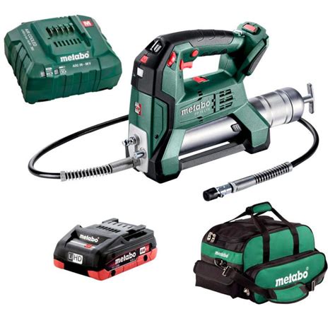 Metabo Au60078904 Fp 18 Ltx 40 Sb 1 K 18v 4ah Li Ion Cordless Grease