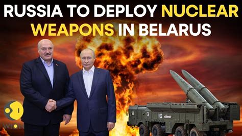 Russia Belarus Sign Document On Tactical Nuclear Weapon Deployment In