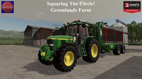 Squaring The Circle Greenlands Farm Farming Simulator Youtube