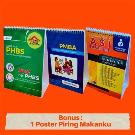 Jual Paket Hemat Paket Lembar Balik Lembar Balik Phbs Lembar