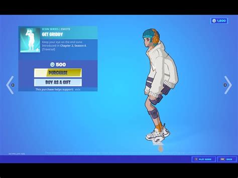 L Emote Get Griddy Revient Elle Dans La Boutique D Objets Fortnite En