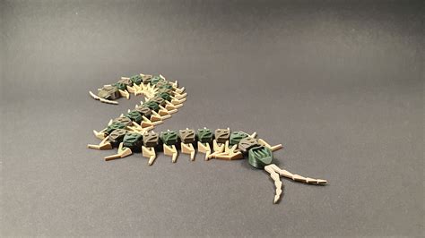 3d Print Articulated Centipede Robot • Made With Prusa Mk3s Mmu2s ・ Cults