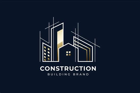 Home Building Construction Logo Design Graphic by BlackSweet · Creative ...