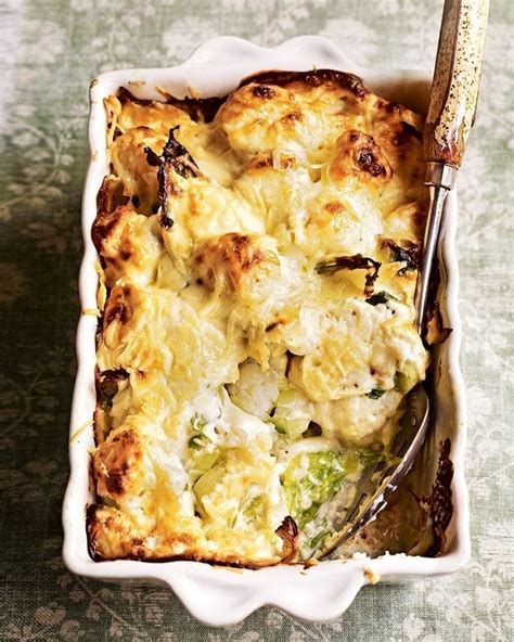 Leek And Ham Hock Gratin With R Sti Topping Delicious Magazine