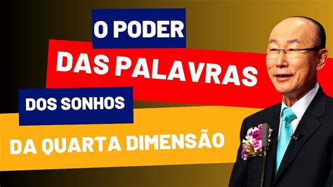 David Paul Yonggi Cho O Poder Das Palavras Dos Sonhos Da Quarta