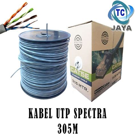 Jual Kabel Lan Utp Cat E Box M Spectra Meter Di Lapak Tech