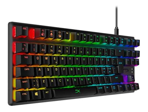 Teclado Gamer Hyperx Alloy Origins Core Qwerty Red Linear Ingl S Us