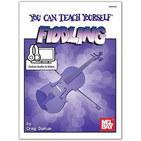 Mel Bay You Can Teach Yourself Fiddling Book Plus Online Reverb