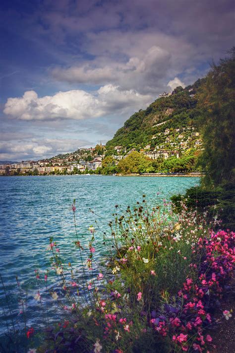 Montreux Lake Geneva Photograph by Carol Japp | Pixels