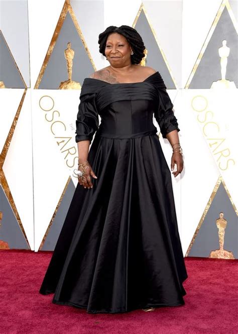 Whoopi Goldberg Shows Off Dragon Tattoo on Oscars Red Carpet — Whoopi ...