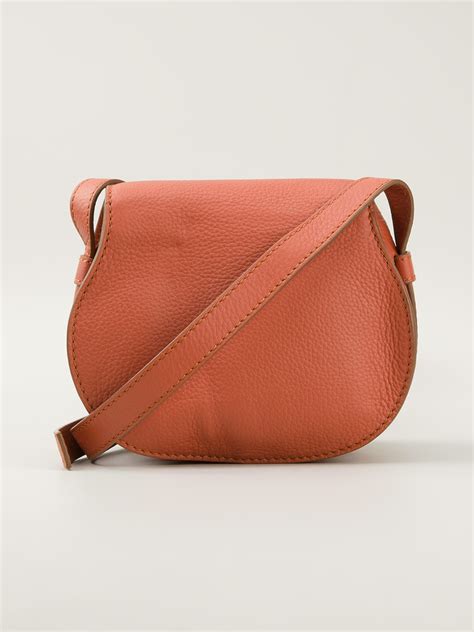 Chloé Mini Marcie Shoulder Bag in Pink Purple Pink Lyst