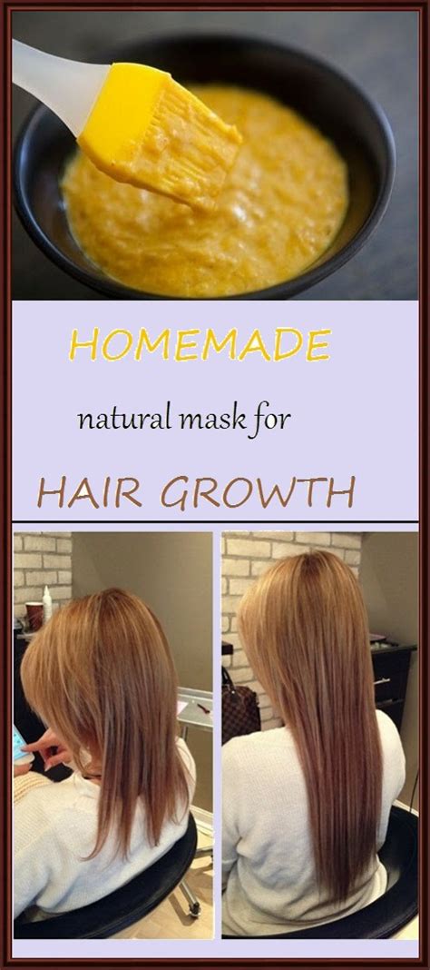 Homemade Natural Mask For Hair Growth With Images Hair Mask Grow