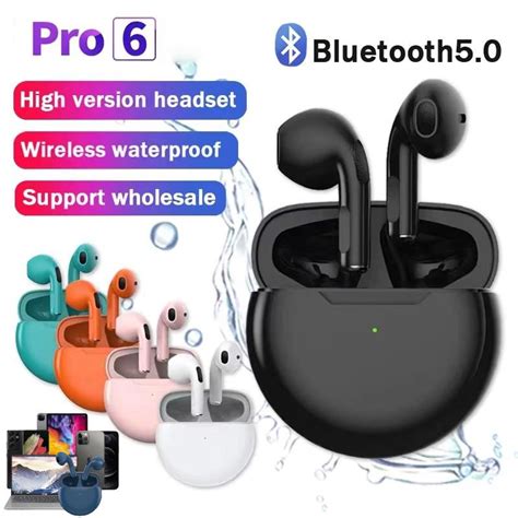 Cheap Air Pro Tws Wireless Headphones With Mic Fone Bluetooth