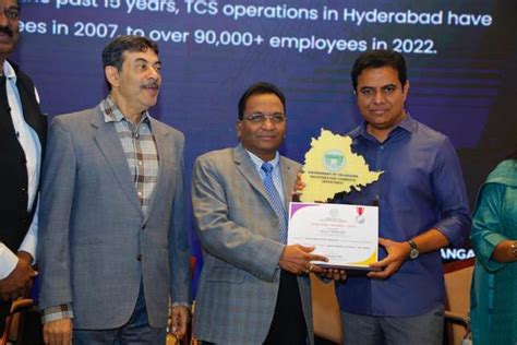 TCS Conferred With Telangana State Industry Award For Excellence In IT