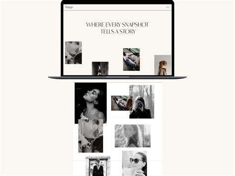 Photographer Squarespace Template by Beliveart Studio on Dribbble