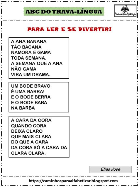 Caminhos Para Alfabetizar Leitura De Trava L Nguas