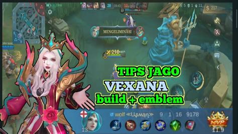 Cara Main Vexana Terbaru Build Emblem Dan Item Vexana Tersakit