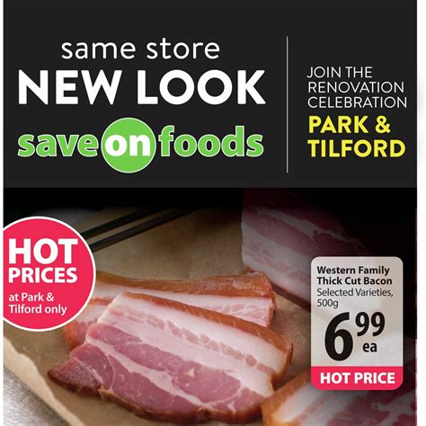 Save On Foods Weekly Flyer Park Tilford Renovation Celebration