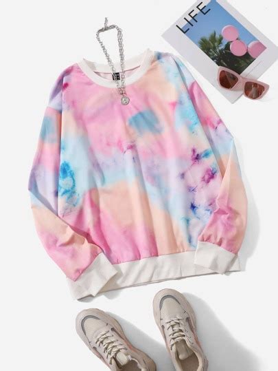 Search Tie Dye Sweatshirt Shein Usa