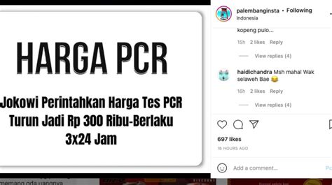 Harga Tes PCR Rp 300 Ribu Dinilai Masih Mahal IDI Minta Pemerintah