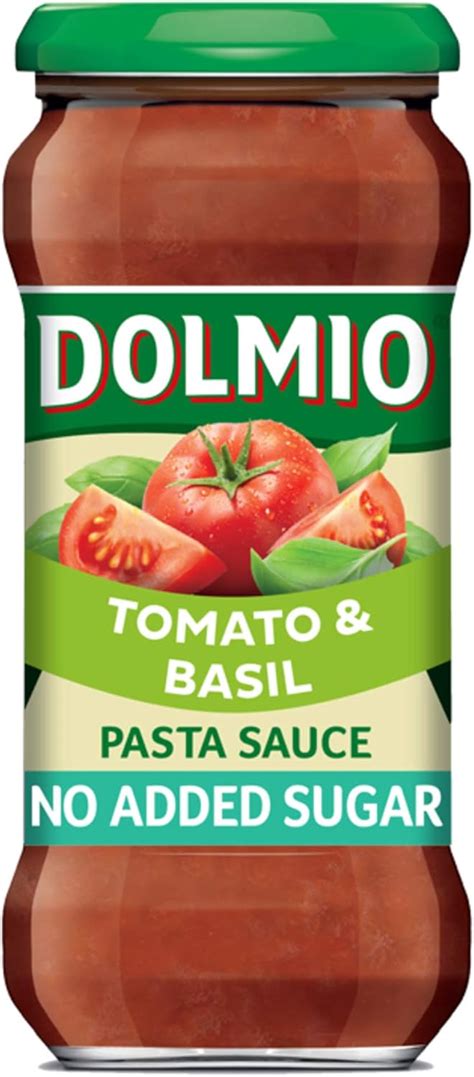 Dolmio Tomato And Basil No Added Sugar Pasta Sauce G Amazon Co Uk